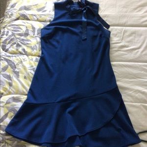 Betsy Johnson Scuba Bow Neck Dress